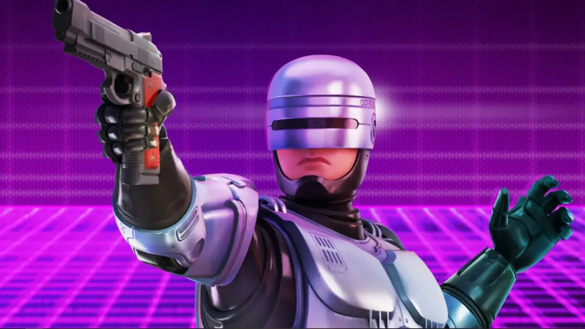 Fortnite เพิ่มสกินตำรวจเหล็ก Robocop