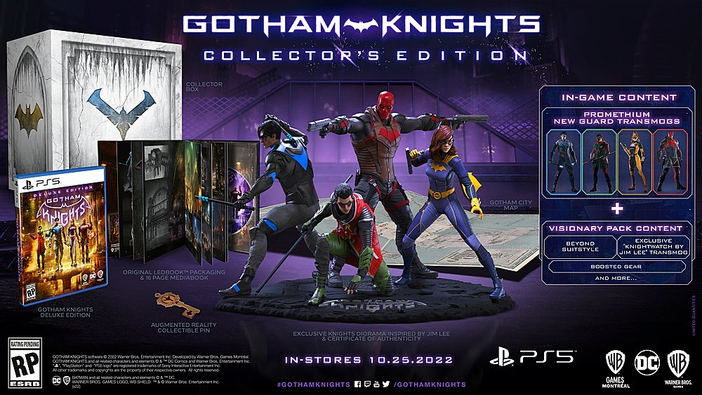 Gotham Knights เผยชุด Collector’s Edition และคลิปเกมเพลย์ใหม่