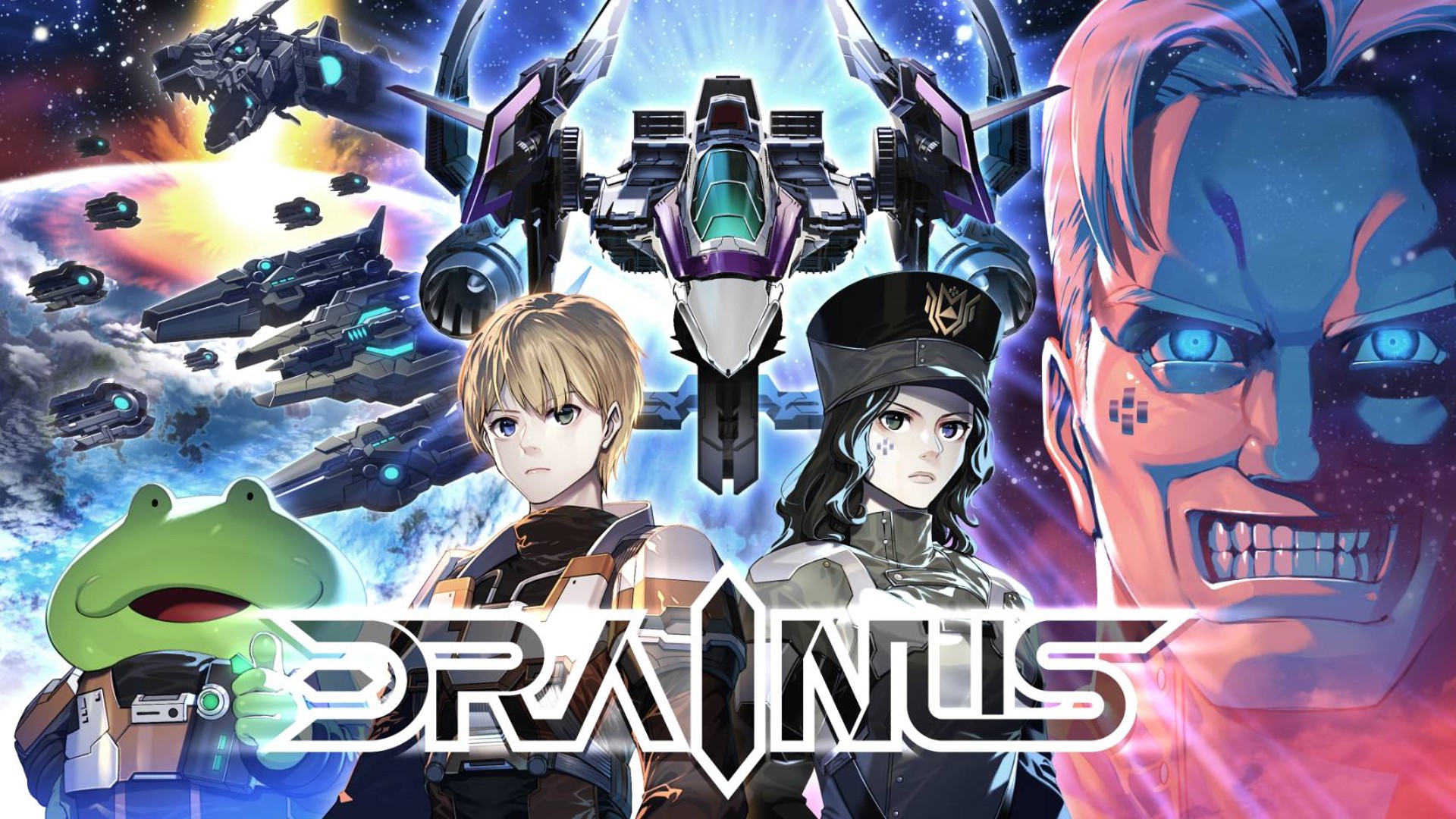 DRAINUS เกมแนวยานยิงมุมมองด้านข้าง วางจำหน่ายแล้วใน PC