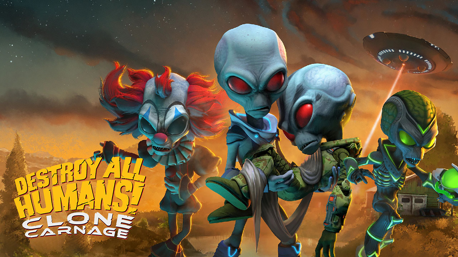 Destroy All Humans! Clone Carnage วางจำหน่ายบน PS4, Xbox One และ PC แล้ว