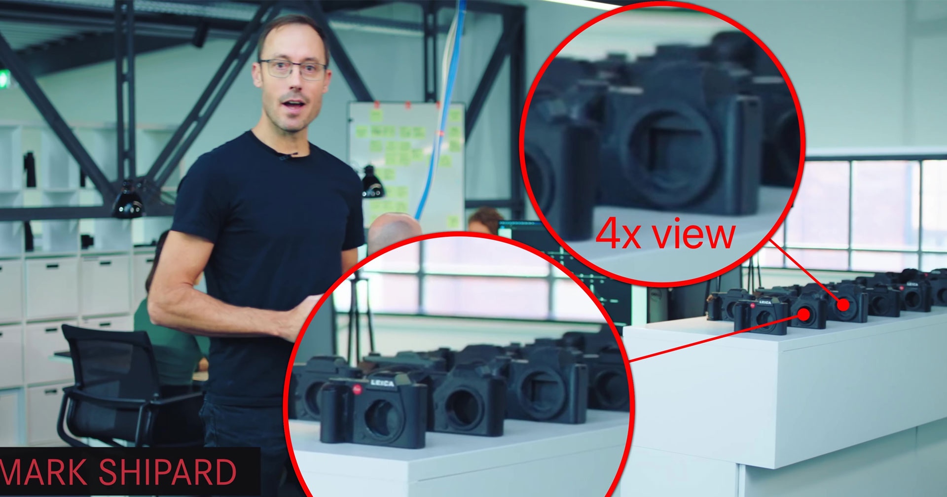 เอาแล้วไง! พบ Mock-up กล้อง Leica Mirrorless Medium Format หลุดในวิดีโอเปิดตัวกล้อง M11