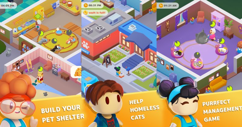 [รีวิวเกม] Idle Pet Shelter เกมบริหารศูนย์พักพิงสัตว์ หาบ้านใหม่ให้น้องแมว