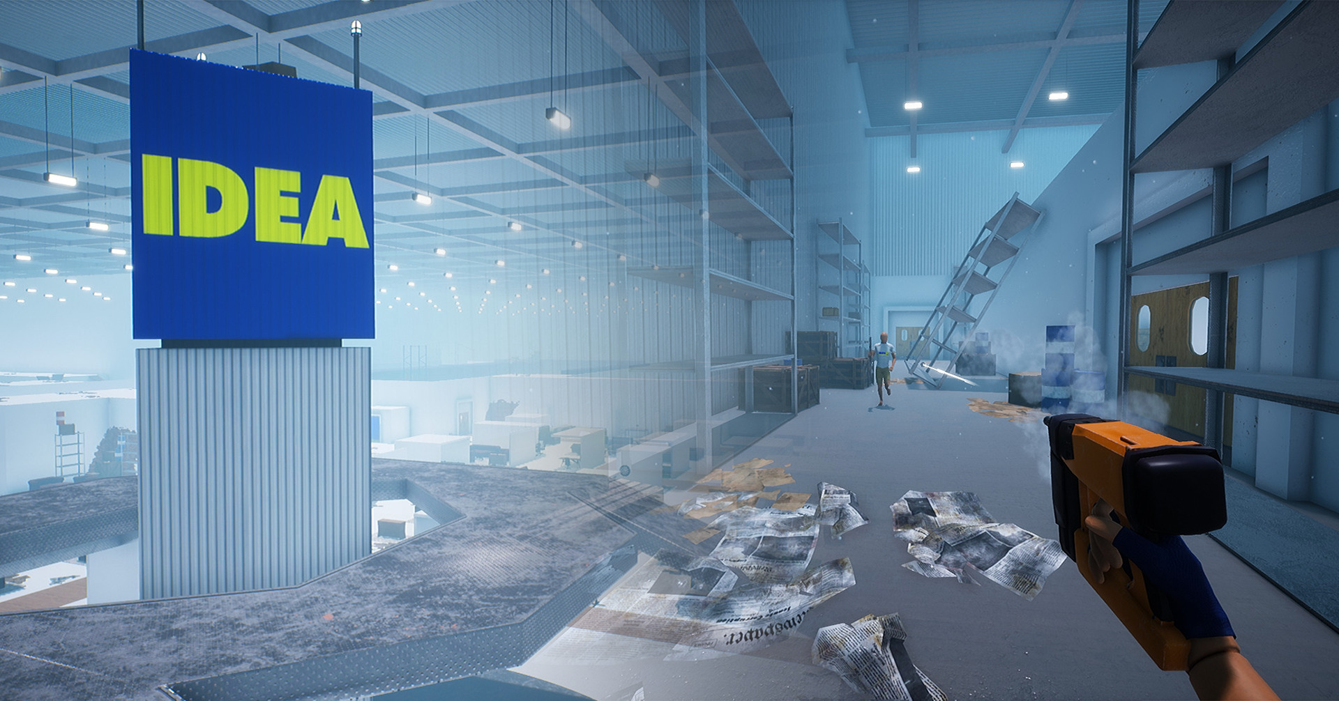 [พรีวิวไว] Retail Royale เกมแบทเทิลรอยัล เอาตัวรอดในห้าง IDEA ที่ไม่ใช่ IKEA