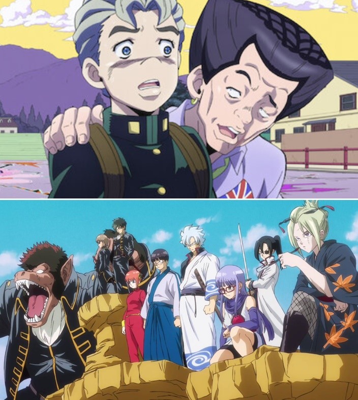 Gintama
oJo's Bizarre Adventure