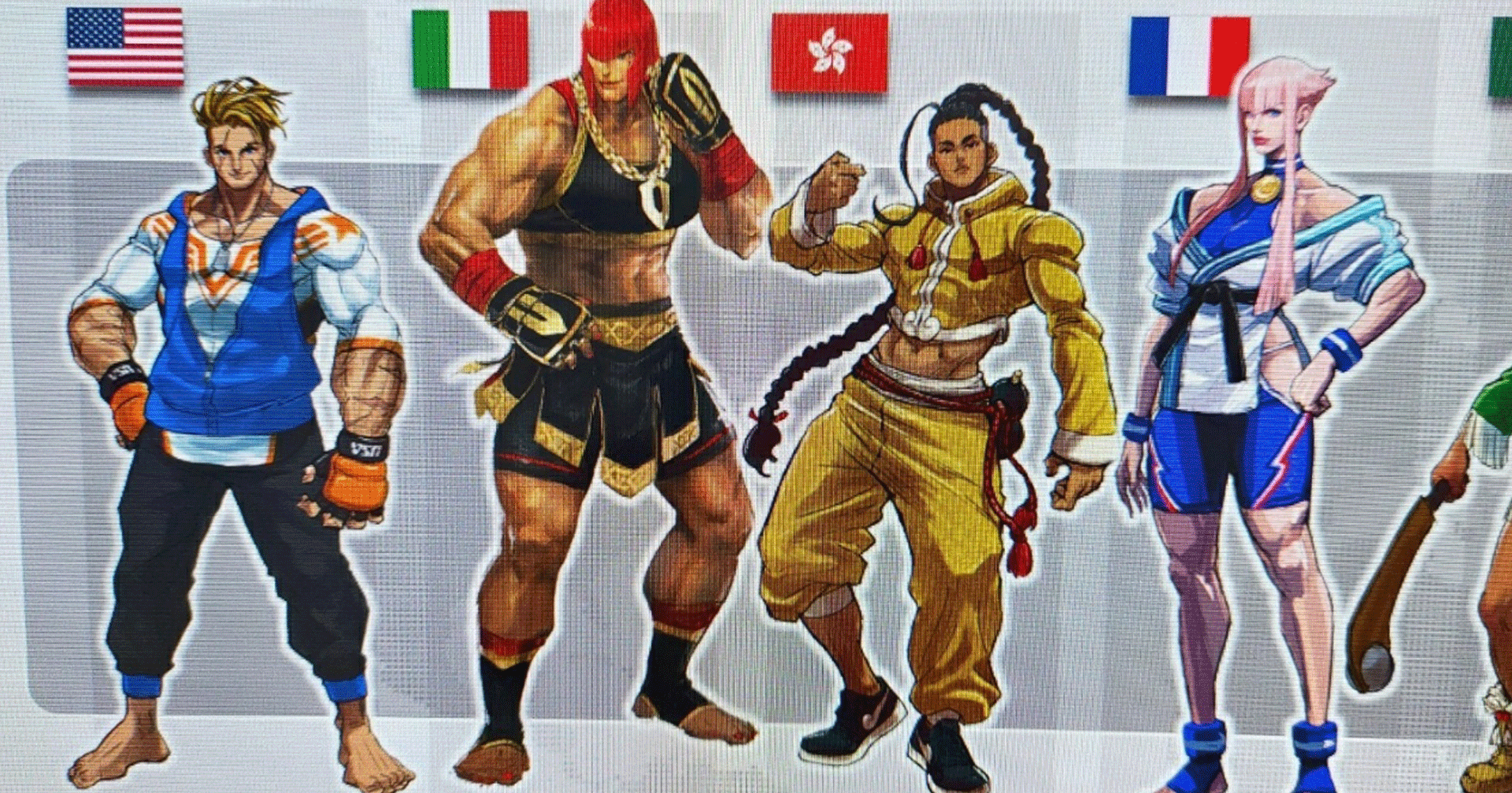หลุดโฉมหน้านักสู้ทั้งหมด 22 ตัว ที่จะเข้ามามีบทบาทใน Street Fighter 6