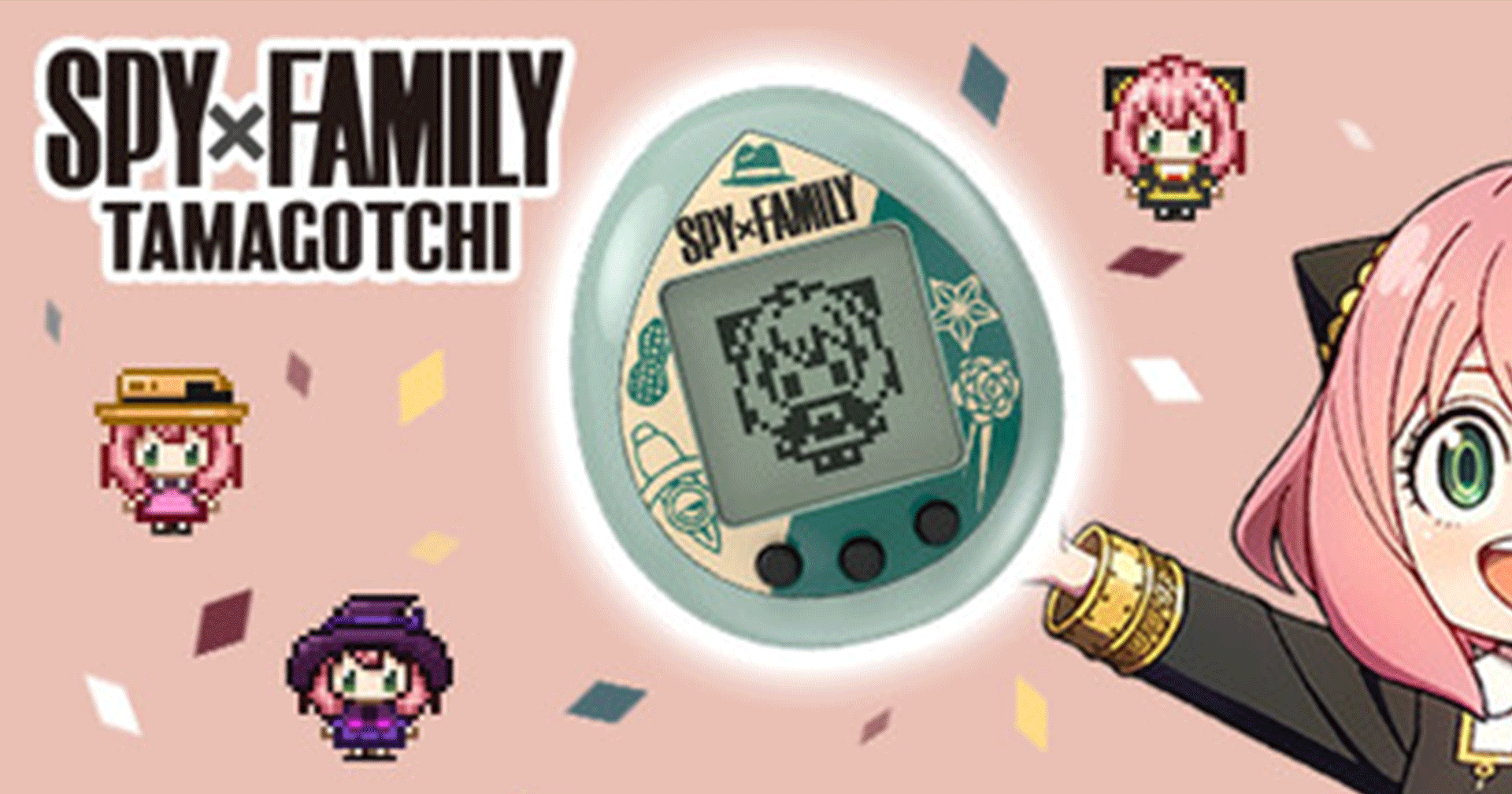 Bandai เปิดตัว Tamagotchi (Spy x Family) ให้ผู้เล่นรับน้อง Anya ไปเลี้ยงกัน