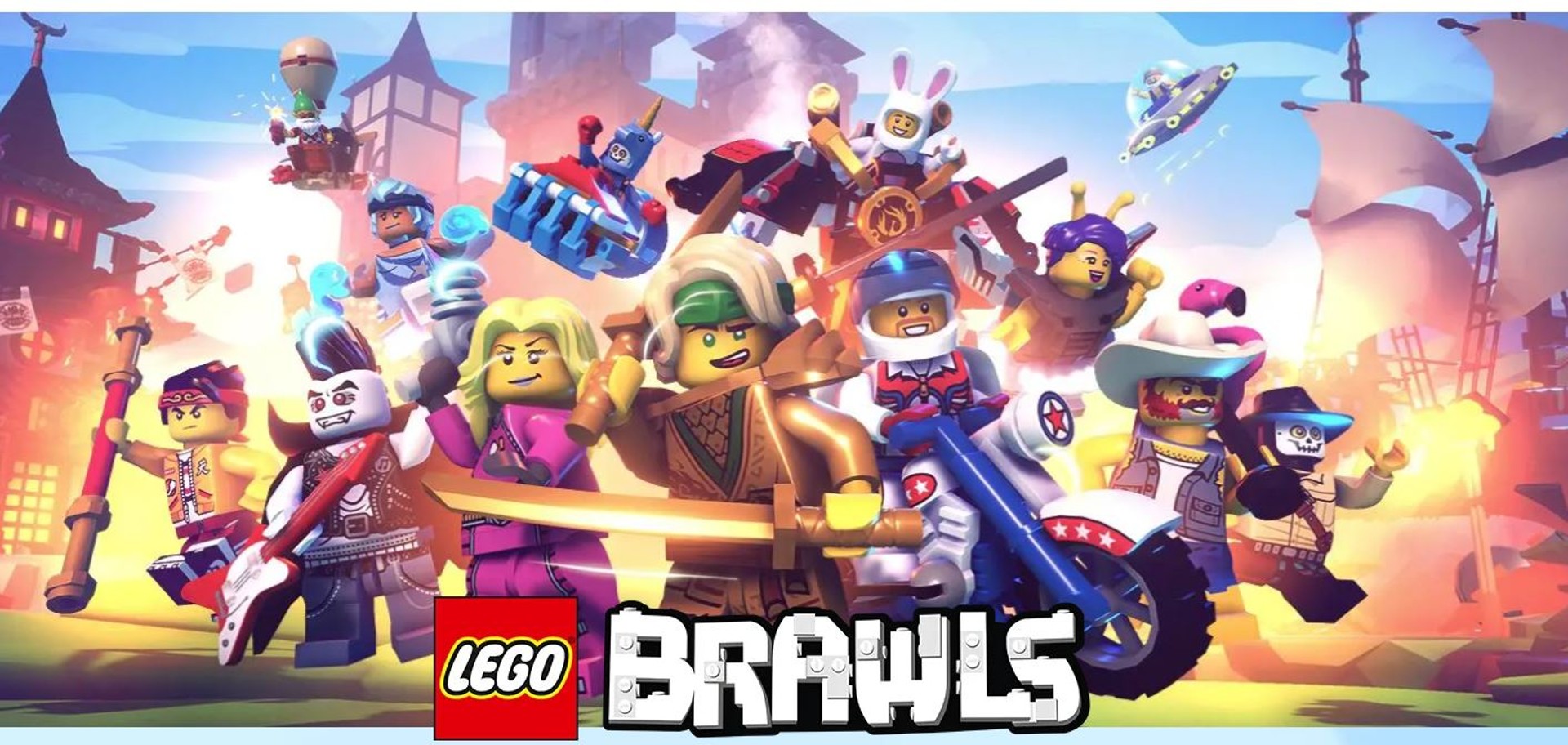 LEGO Brawls เกมต่อสู้ตะลุมบอนสไตล์ LEGO