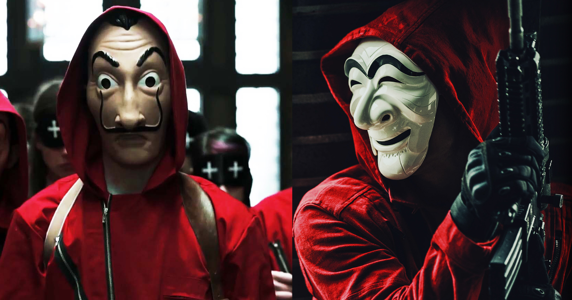 ‘เรื่องราวภายใต้หน้ากาก’ จากซีรีส์ ‘Money Heist’ ทั้ง 2 เวอร์ชัน