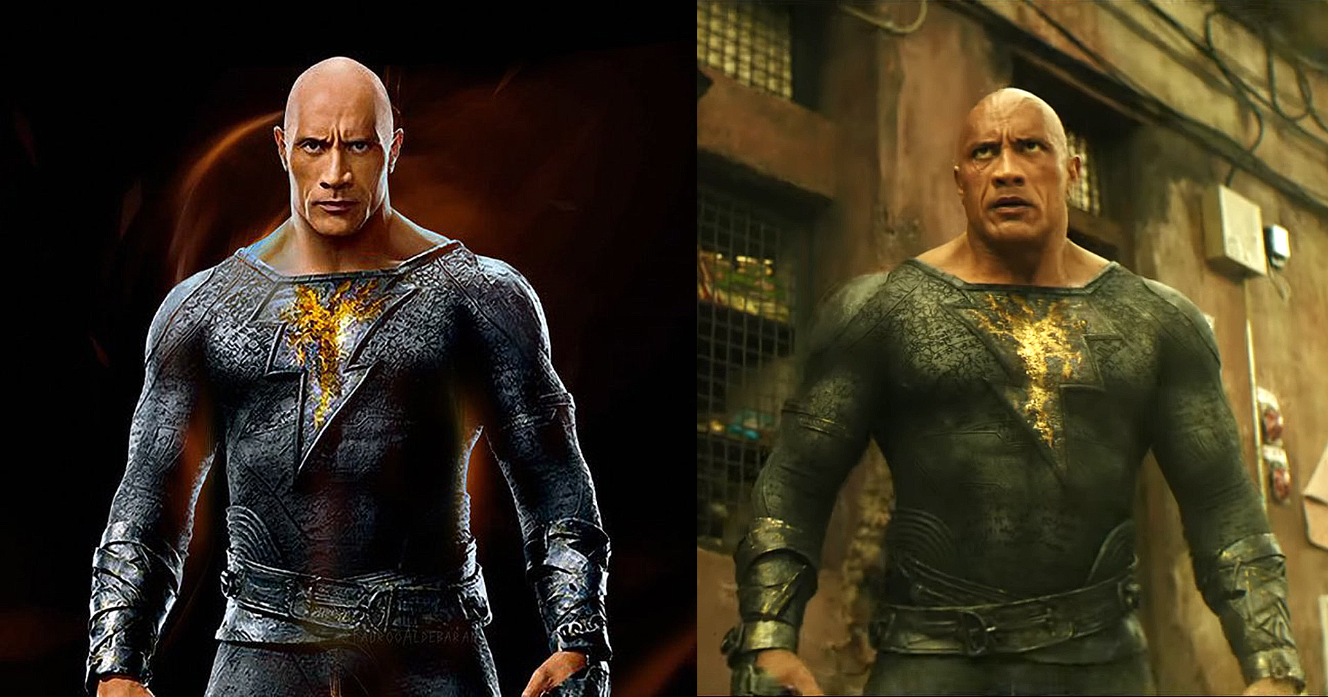 ดเวย์น จอห์นสัน เผยภาพแอนตีฮีโร ‘Black Adam’ เต็มตัว