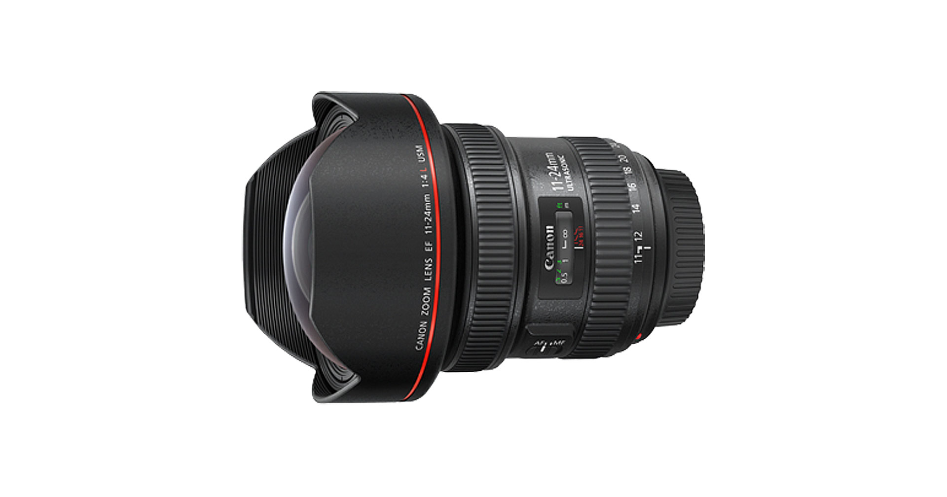 สิทธิบัตรเลนส์ใหม่ Canon RF 11-24mm f/4L และ RF 8-24mm f/4L Fisheye สำหรับกล้องมิเรอร์เลส