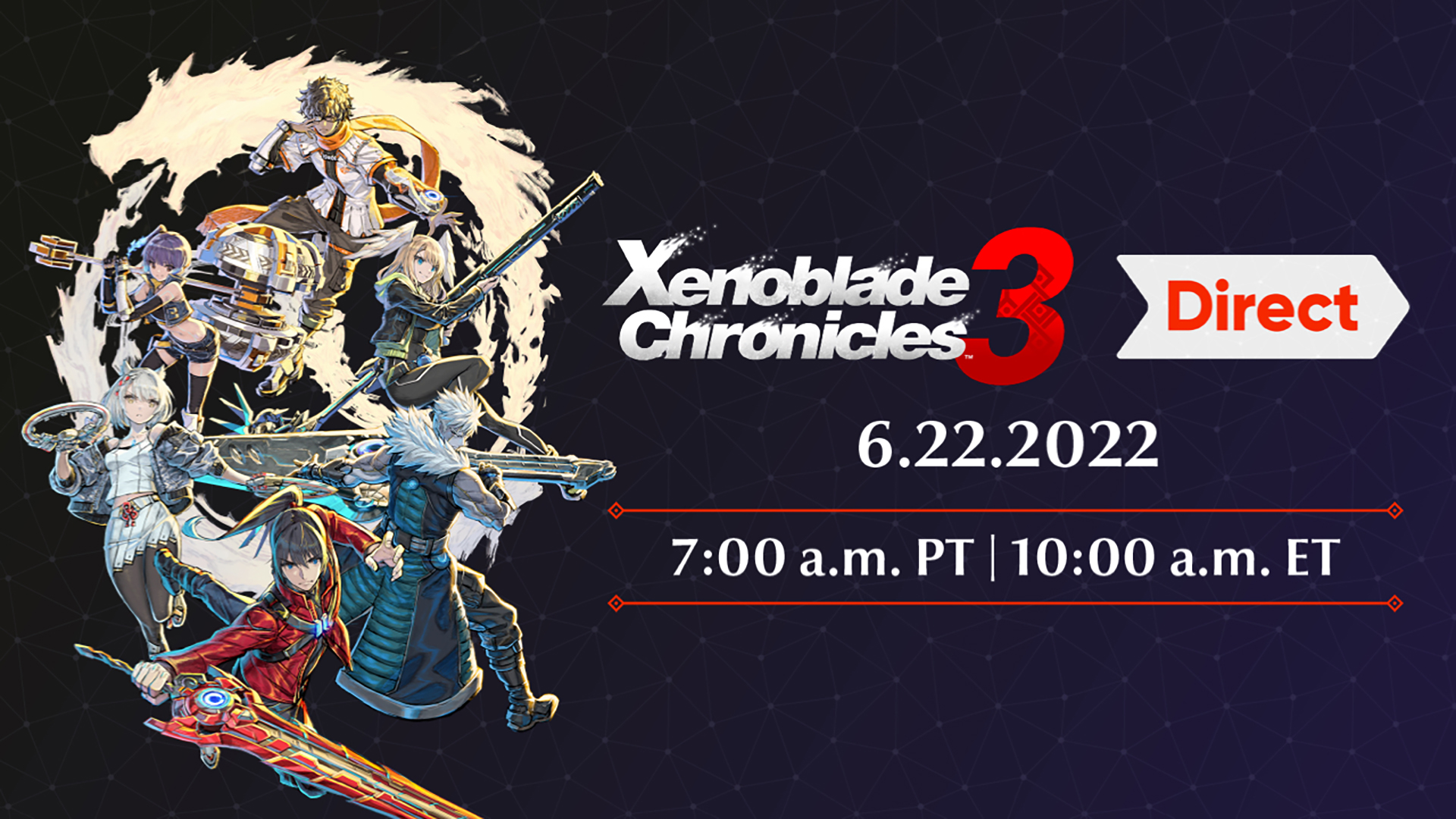 Xenoblade Chronicles 3 Direct จะจัดขึ้นในสัปดาห์นี้