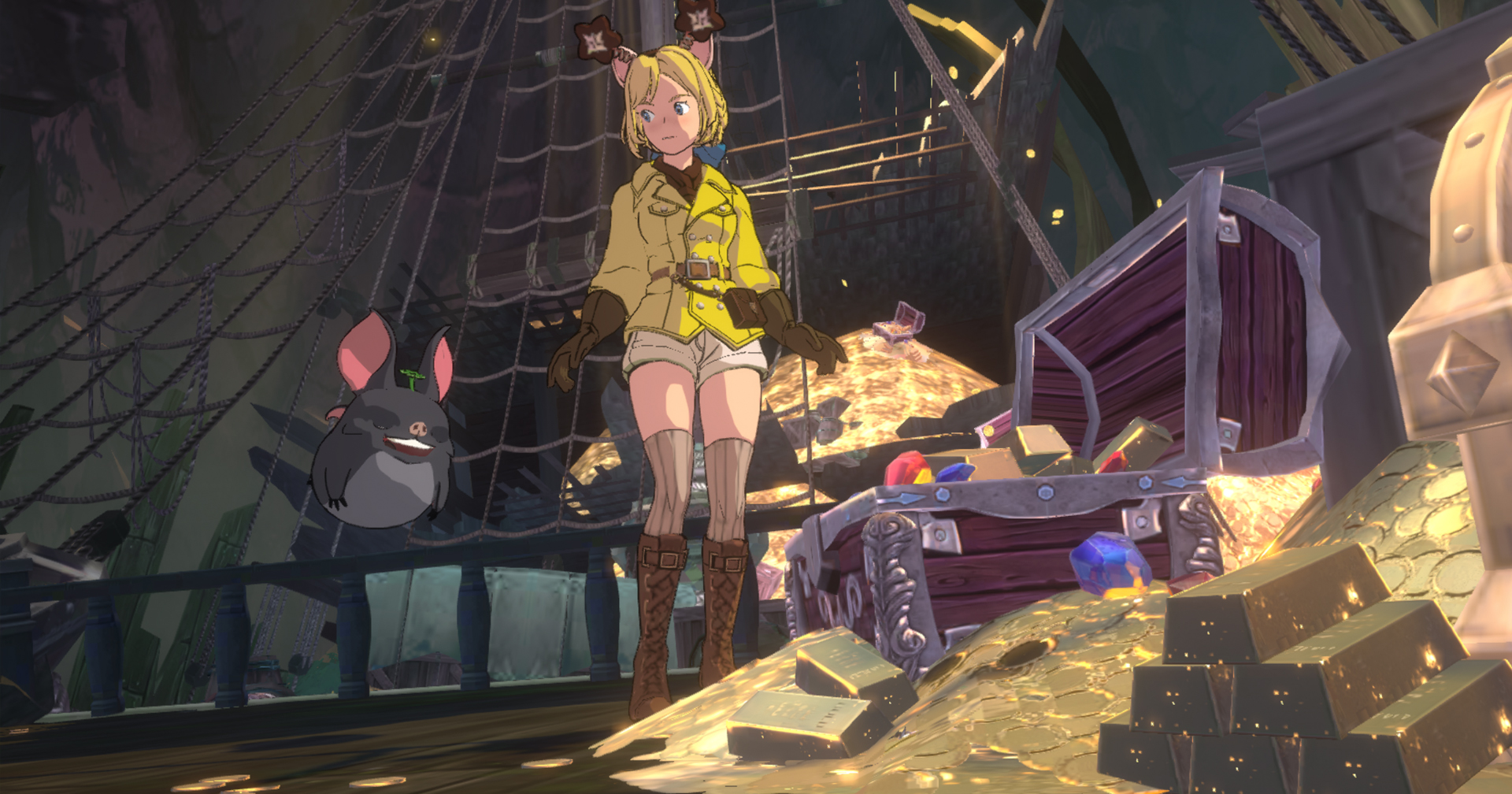 ฟาร์มทอง ใน Ni no Kuni: Cross Worlds จบปัญหาทองไม่พอใช้