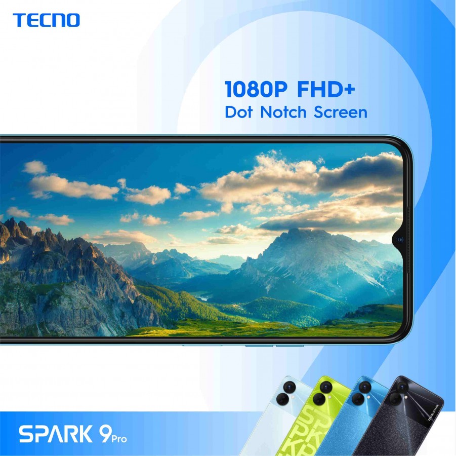 Tecno เปิดตัว Spark 9 Pro : ชิป Helio G85, แบตใหญ่ 5,000 mAh