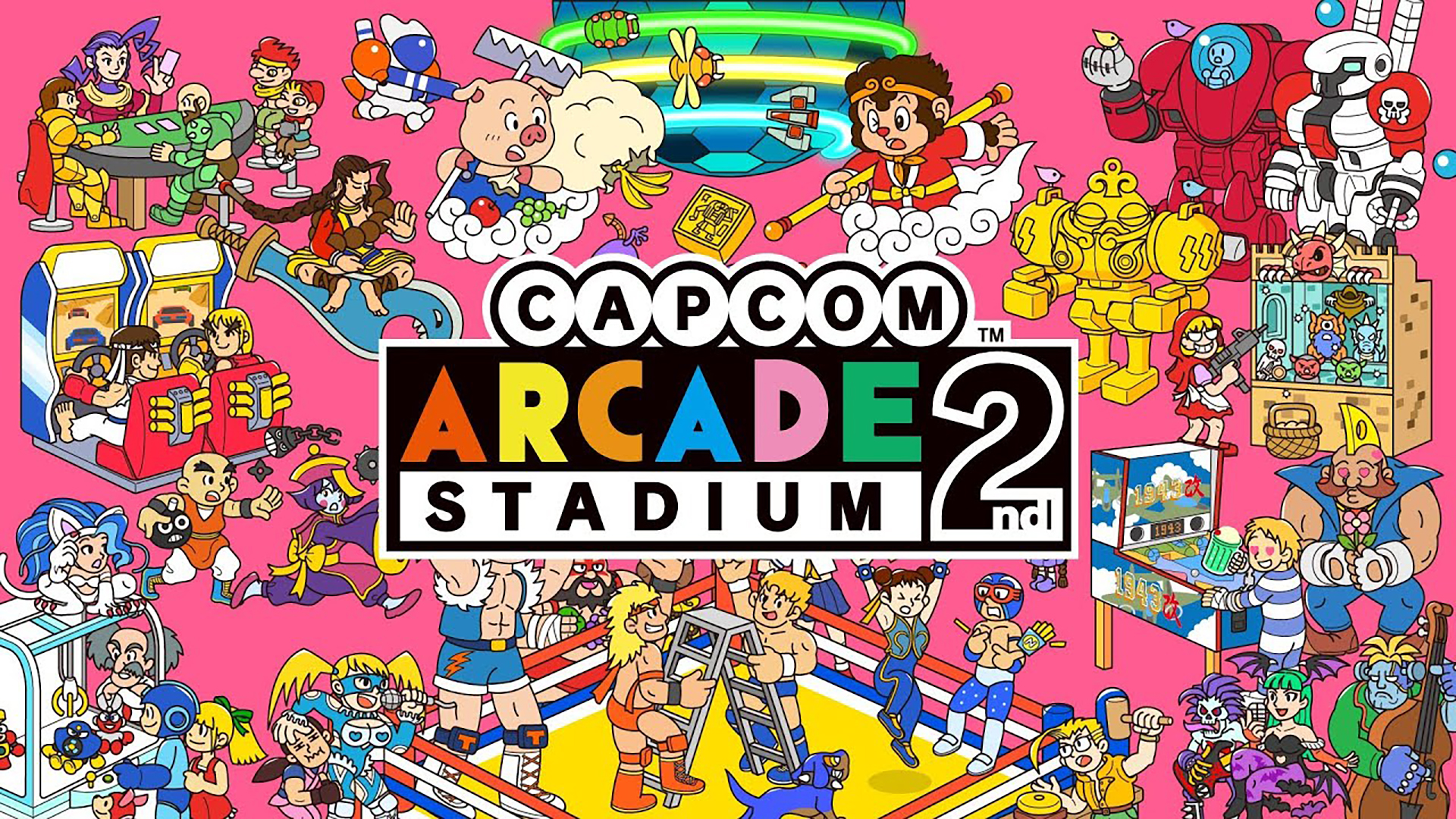 Capcom เปิดรายชื่อเกมที่อยู่ใน Capcom Arcade 2nd Stadium