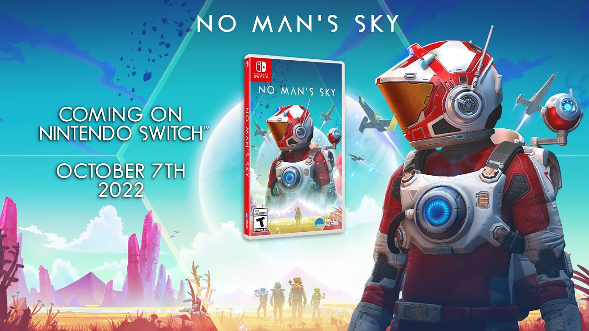 No Man’s Sky เตรียมลง Nintendo Switch 7 ต.ค. นี้