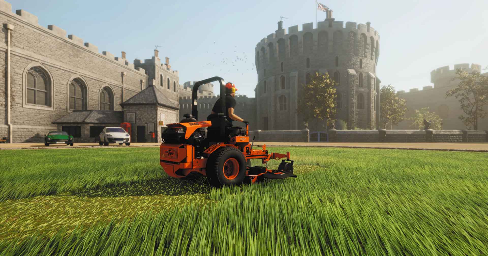 Lawn Mowing Simulator แจกฟรีบน Epic Games Store แล้ววันนี้