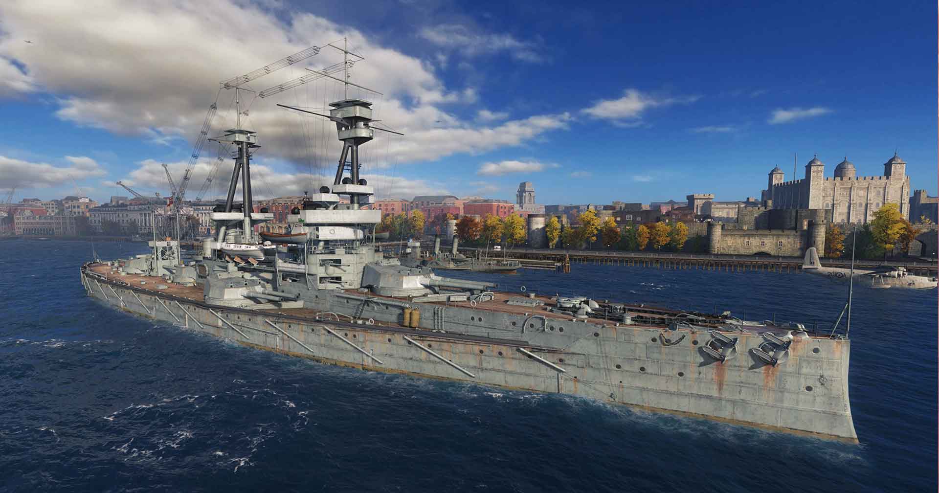 World of Warships แจกส่วนเสริม Long Live The King ฟรีบน Steam แล้ววันนี้