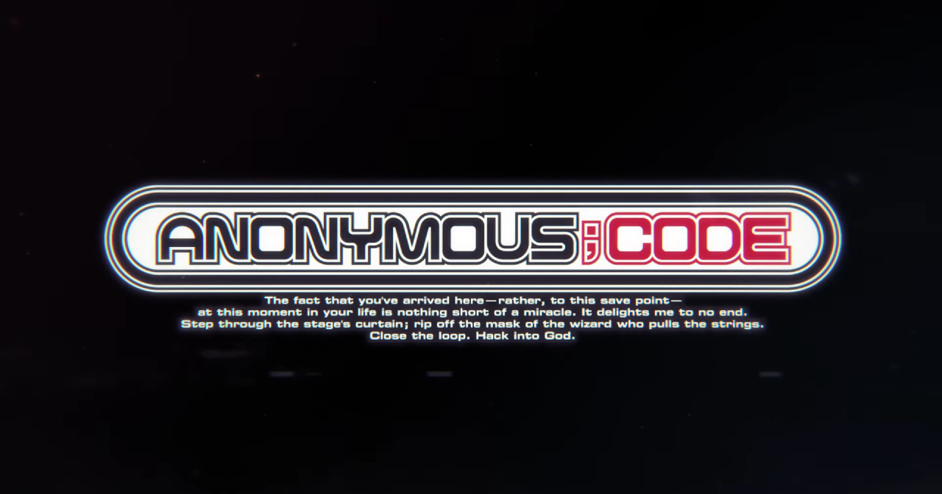 Anonymous;Code เกม Visual Novel จากผู้สร้าง Stein; Gate กำหนดวันวางจำหน่าย