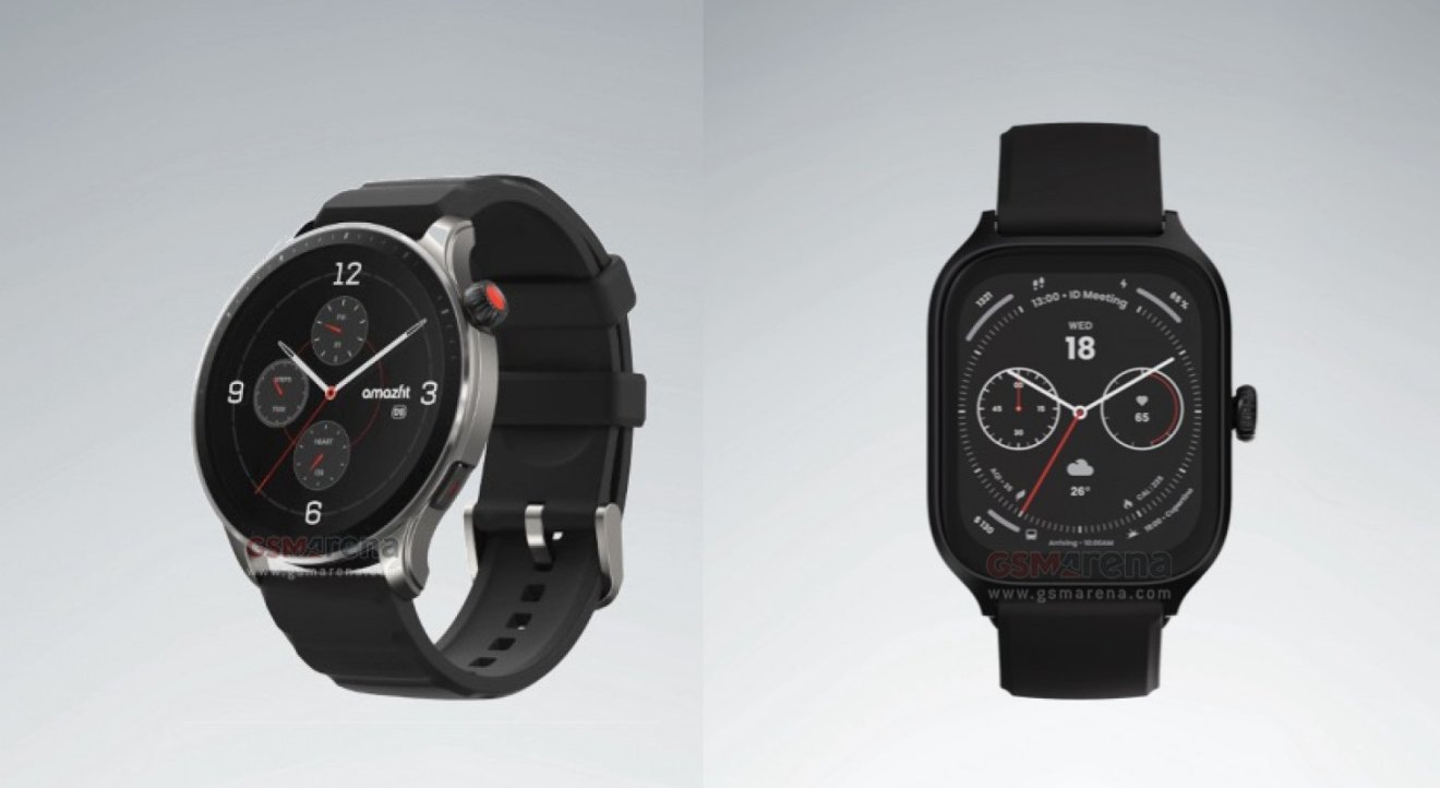 เผยภาพแรกของ Amazfit GTR 4 และ GTS 4