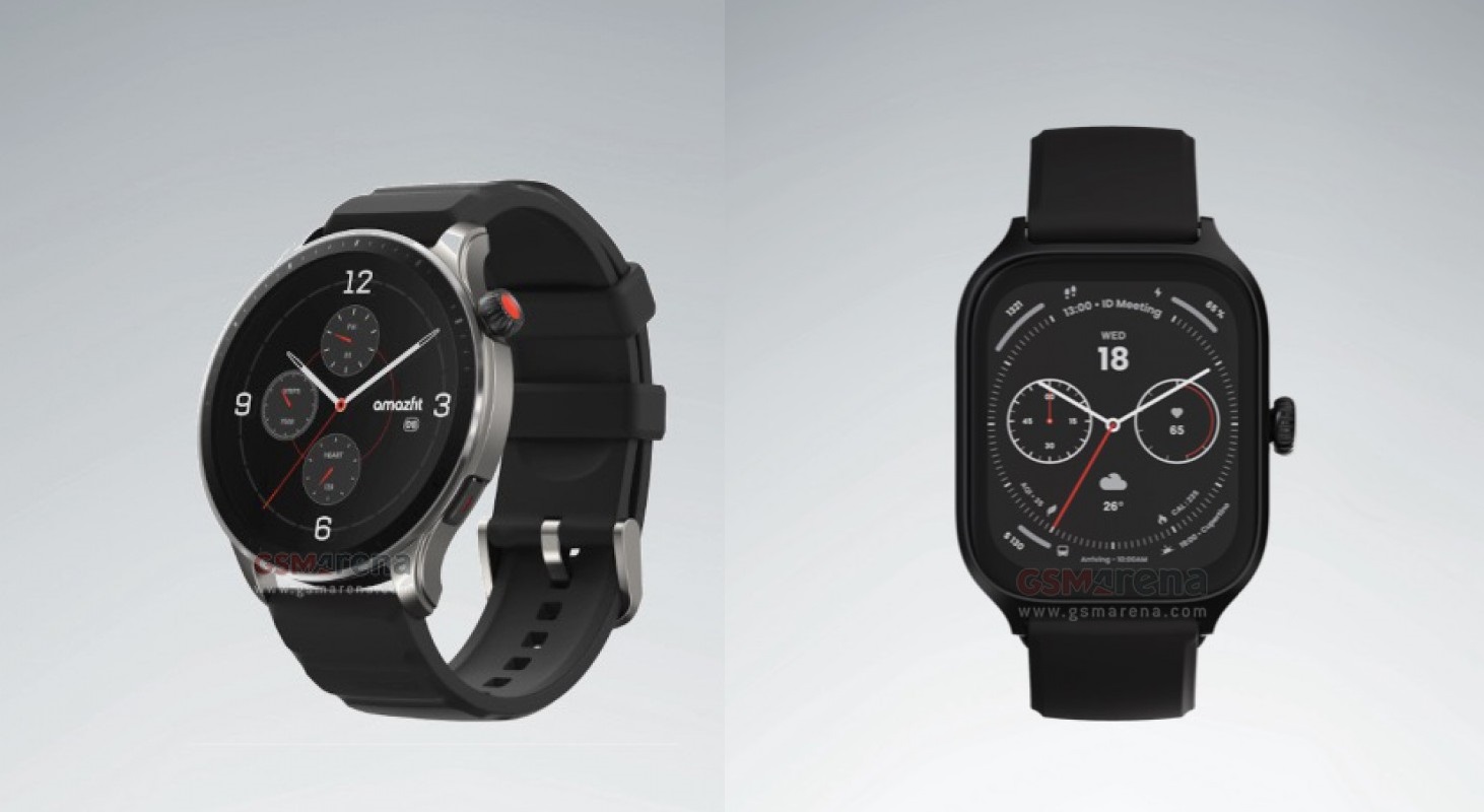 เผยภาพแรกของ Amazfit GTR 4 และ GTS 4