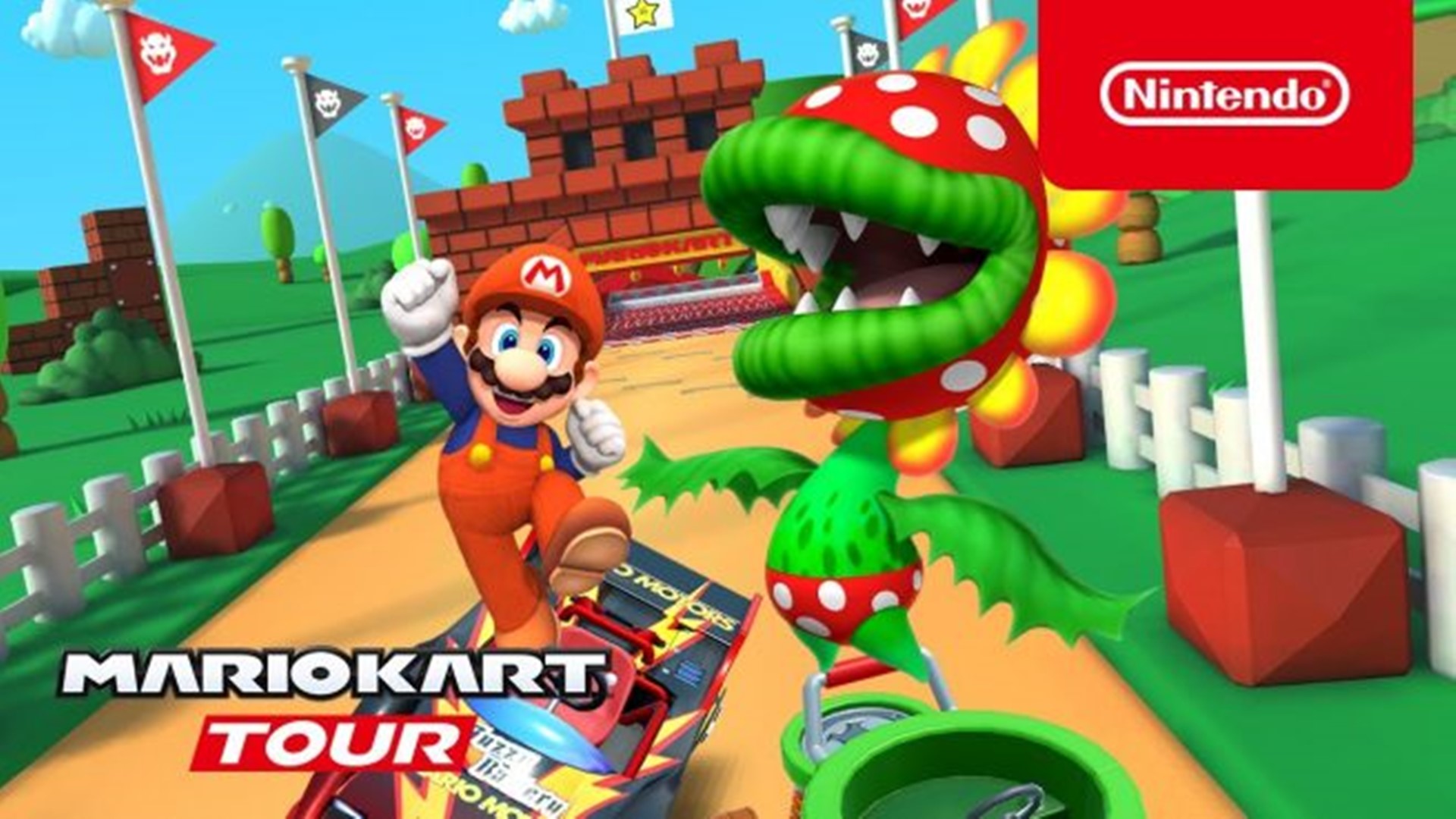 เปิดตัวสนาม Piranha Plant Tour ในเกม Mario Kart Tour