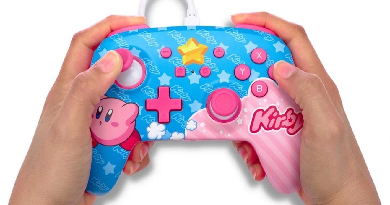 PowerA เปิดตัวจอย Switch ลายเกม Kirby ครบรอบ 30 ปี