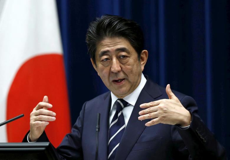 Shina Abe Japan former prime minister