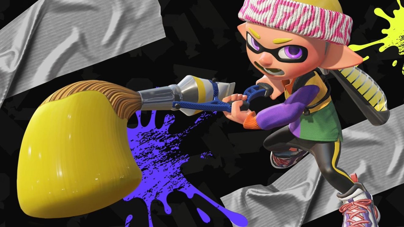 Nintendo เปิดข้อมูลแปรงทาสีในเกม Splatoon 3