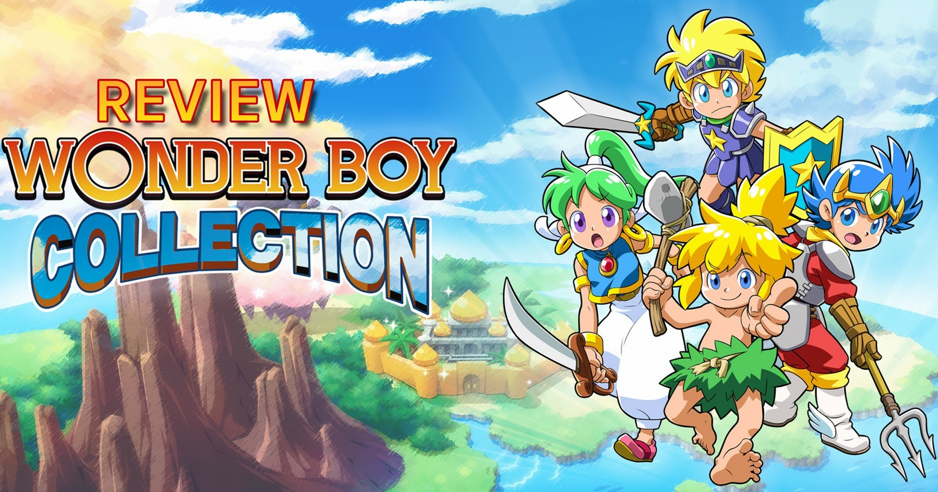 รีวิวเกม Wonder Boy Collection รวมฮิตตำนานคนป่าเก็บไข่