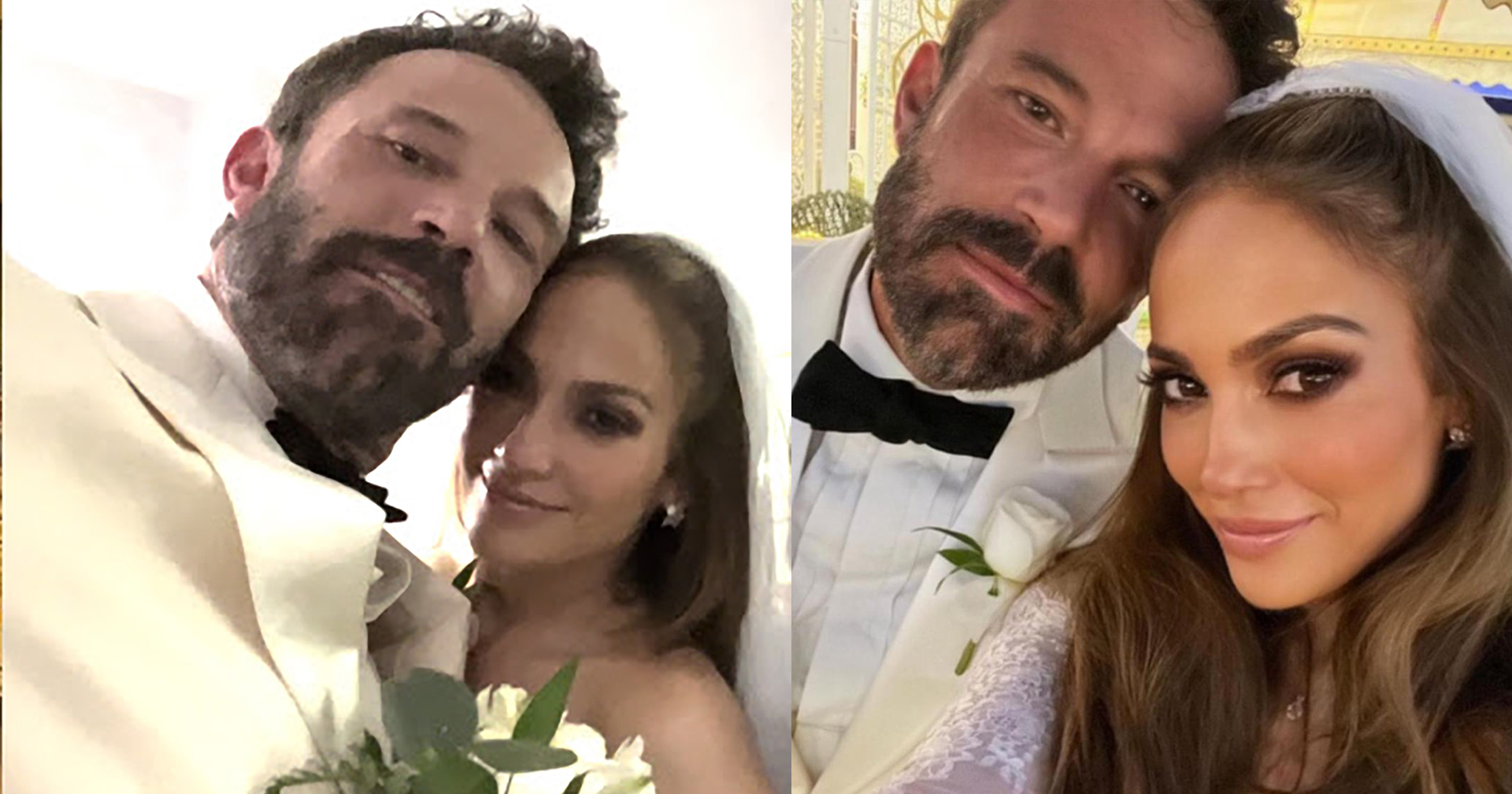 Jennifer Lopez ควง Ben Affleck แต่งงานแบบสายฟ้าแลบ ที่โบสถ์ในลาสเวกัส