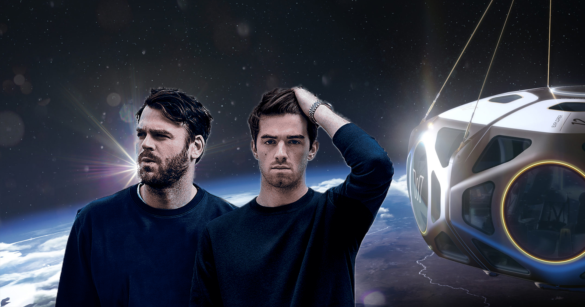 The Chainsmokers เตรียมสร้างประวัติศาสตร์ เป็นวงแรกที่ได้ขึ้นแสดงบนอวกาศ 