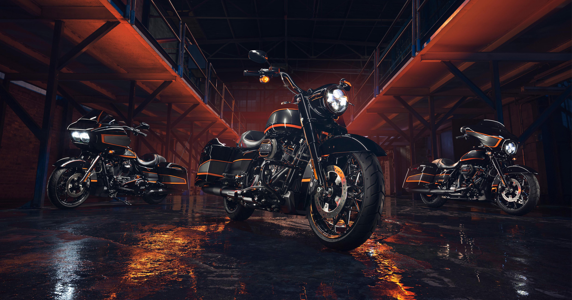 HARLEY-DAVIDSON® เผยโฉมรถมอเตอร์ไซค์ ที่มาพร้อมตัวเลือกสีคัสตอม Apex จากโรงงานใหม่ล่าสุด