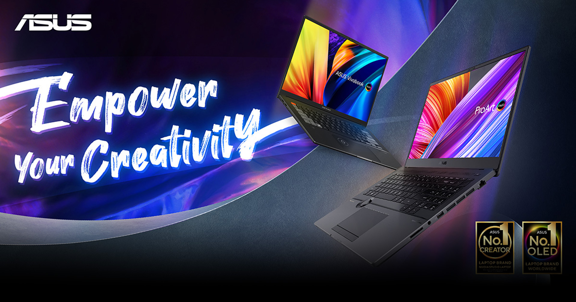 ASUS เปิดตัวไลน์อัปโน้ตบุ๊กรุ่นล่าสุดสำหรับนักสร้างสรรค์! นำโดย ProArt Studiobook 16, Vivobook Pro 14X OLED