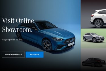 Mercedes-Benz เปิดโชว์รูมดิจิทัล รุกตลาดออนไลน์ ให้จองและซื้อรถทุกรุ่นบนเว็บไซต์แล้ว