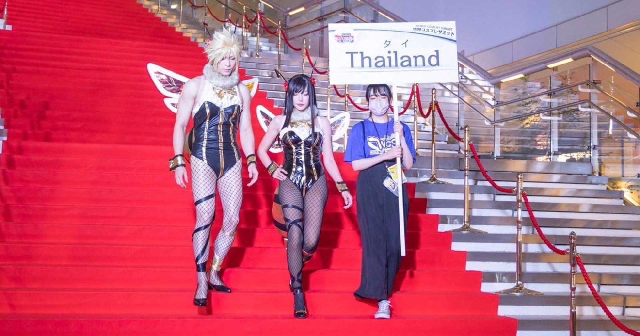 Thames Malerose และ Jasper Z ในงาน World Cosplay Summit 2022