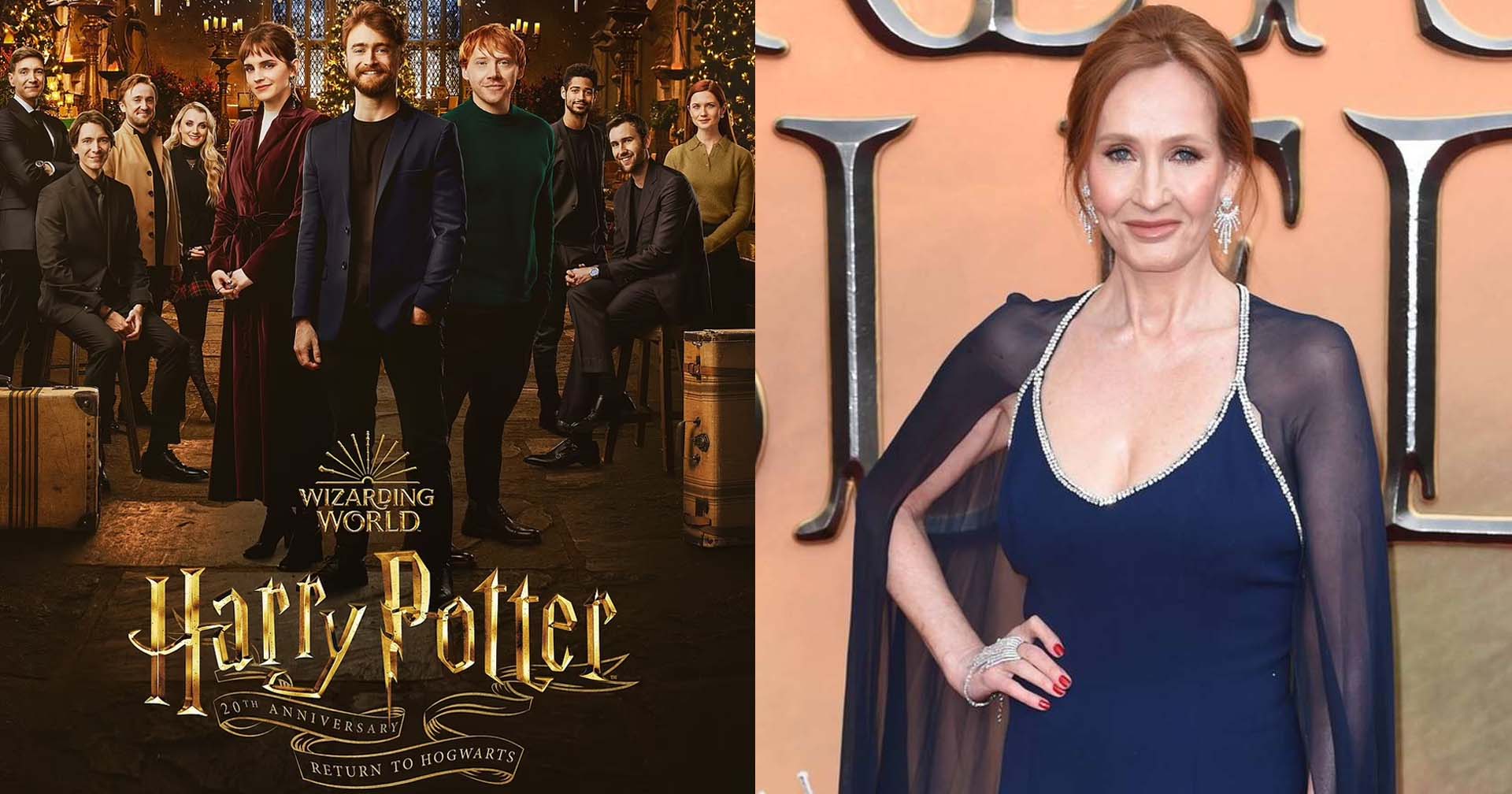 J.K. Rowling อธิบายเหตุผลที่ไม่ไปปรากฏตัวใน ‘Harry Potter Reunion’