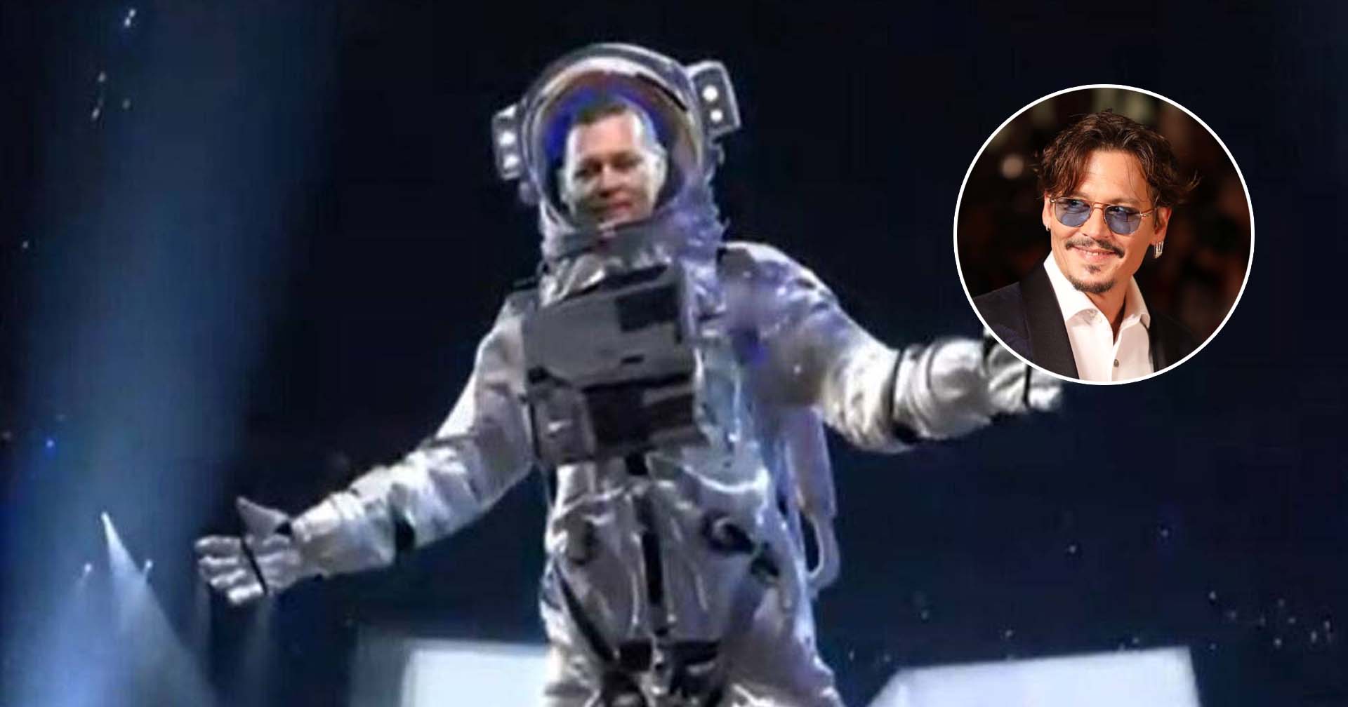 Johnny Depp เซอร์ไพรส์แบบลอย ๆ กลางงาน MTV VMAs 2022 ด้วยชุดนักบินอวกาศ ‘Moonman’