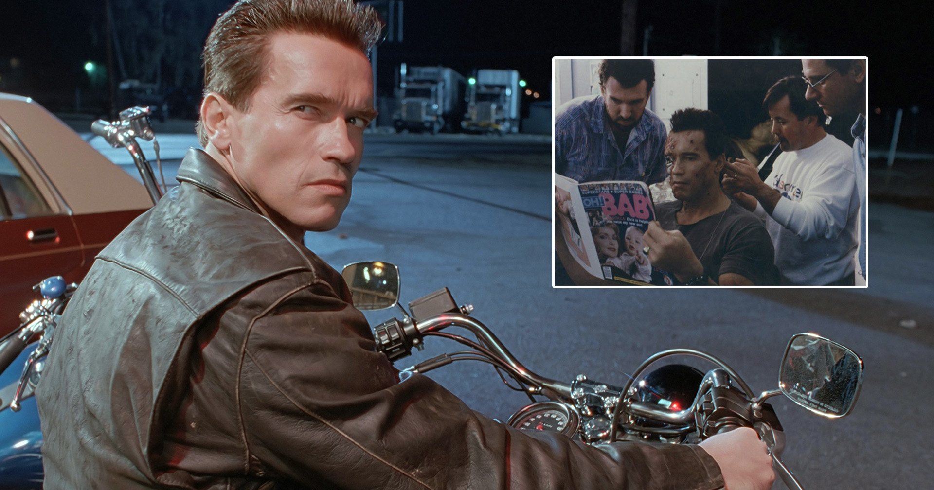 Arnold Schwarzenegger ทวีตภาพเบื้องหลังที่ไม่เคยมีใครเห็นมาก่อน ใน ‘Terminator’