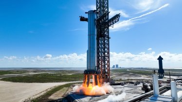 SpaceX ทดสอบ Static fire จรวด Super Heavy บูสเตอร์ของ Starship ได้สำเร็จ