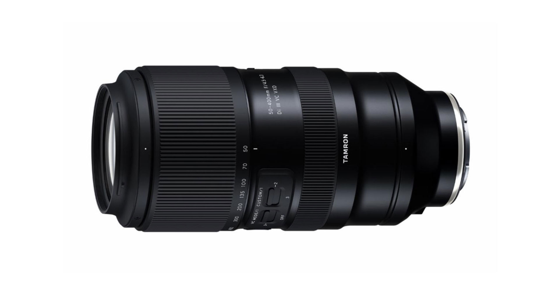 เปิดตัว TAMRON 50–400mm F4.5–6.3 Di III VC VXD เมาท์ Sony E ระยะอเนกประสงค์ ซูมไกล 8 เท่า!