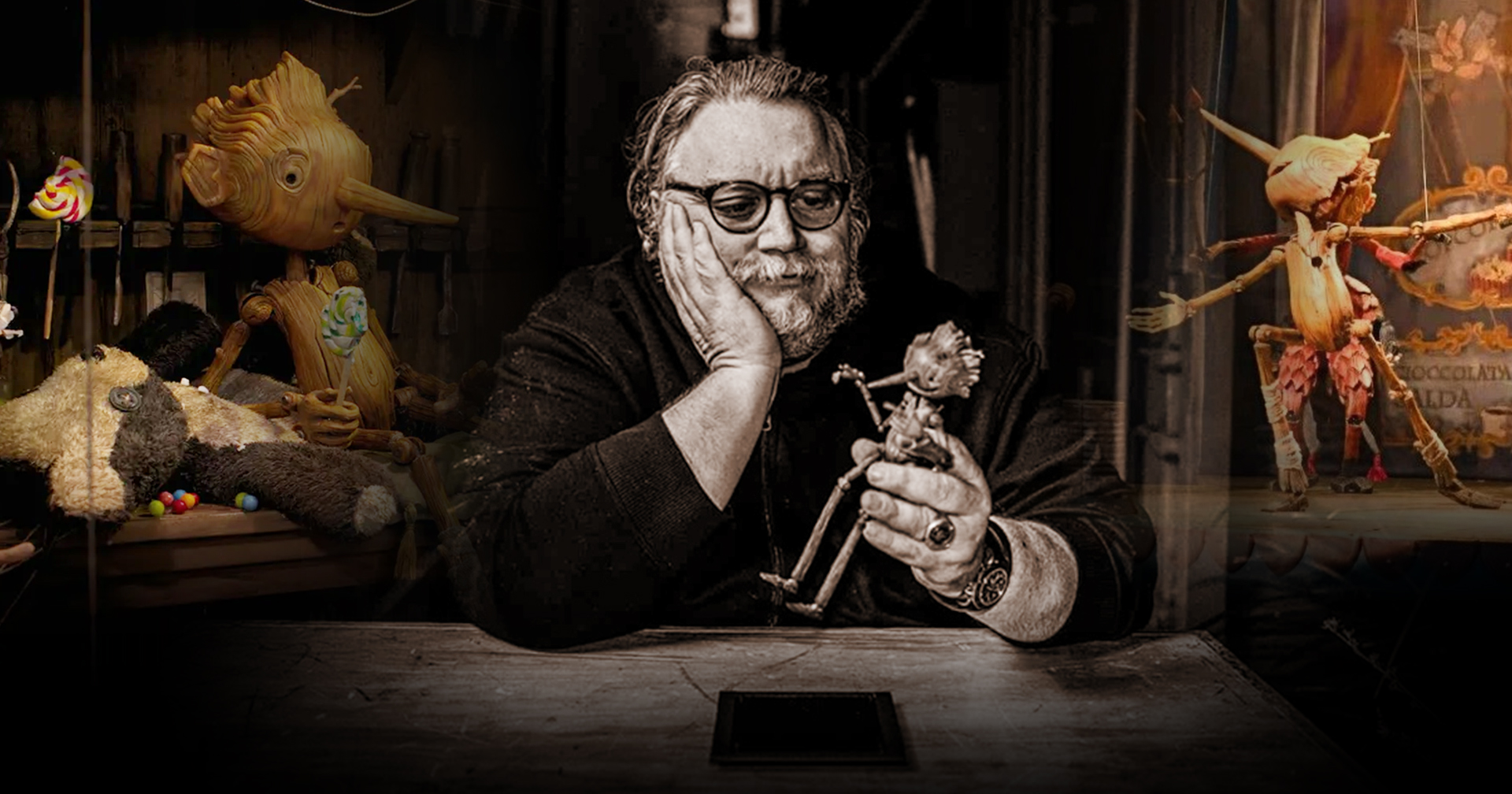 Guillermo del Toro เปิดเผยภาพโมเดลต้นแบบดีไซน์สุดหลอน ที่ใช้ในภาพยนตร์สต๊อปโมชัน ‘Pinocchio’