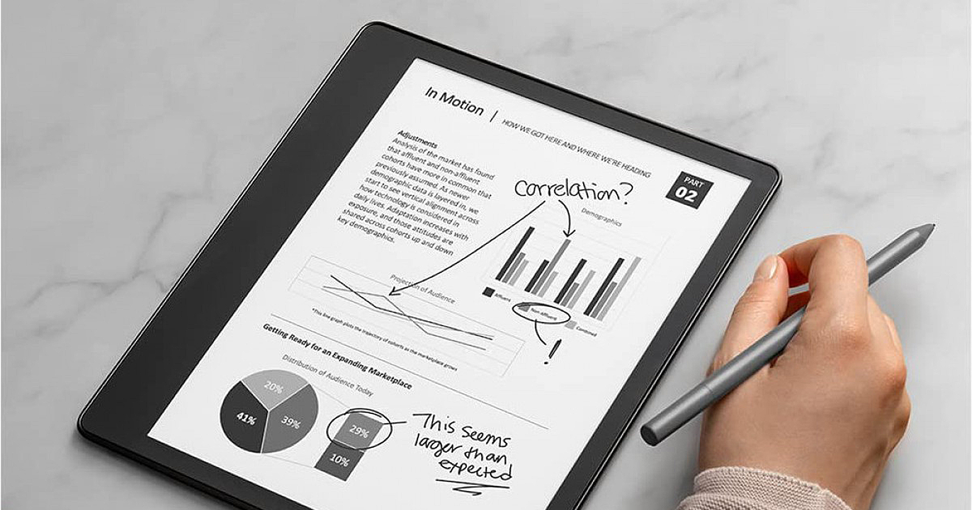 Amazon เปิดตัว Kindle Scribe มาพร้อมปากกาในตัว