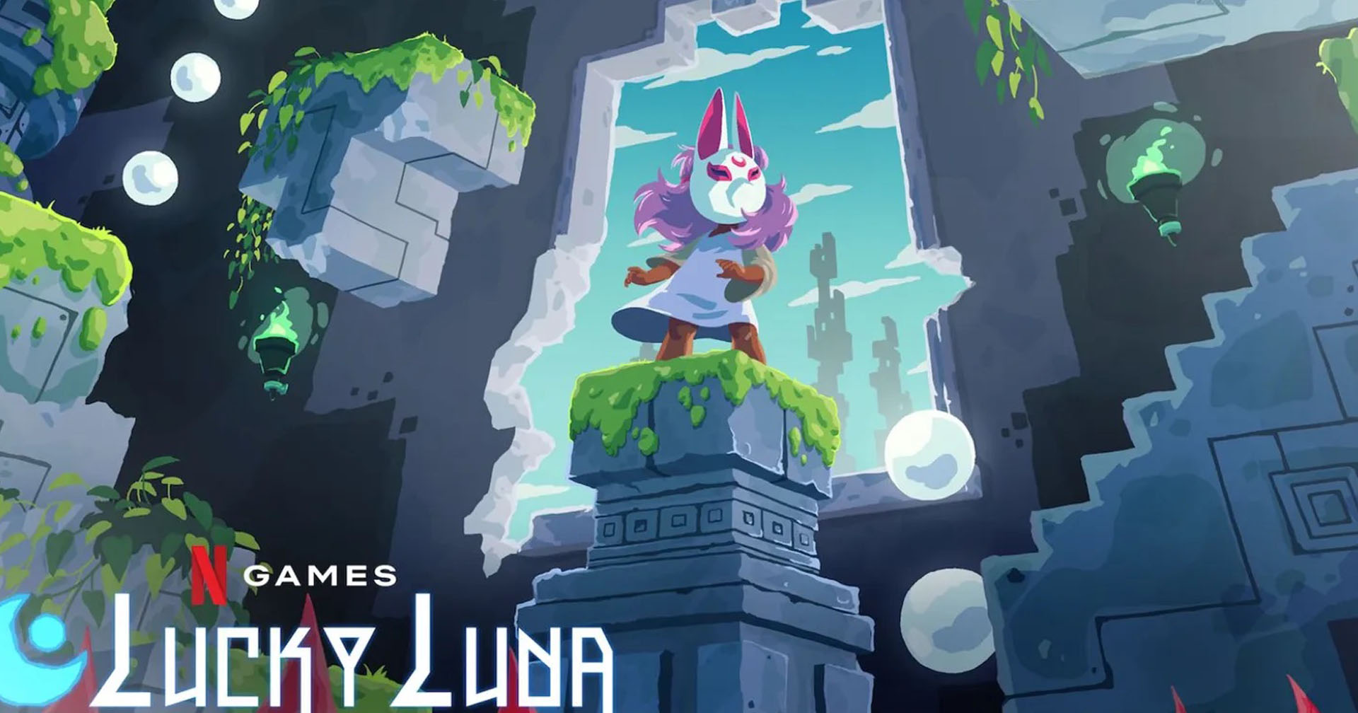 [รีวิวเกม] Lucky Luna เกมผจญภัย 2D เล่นสนุก เพียงแค่ลากนิ้ว จาก Netflix