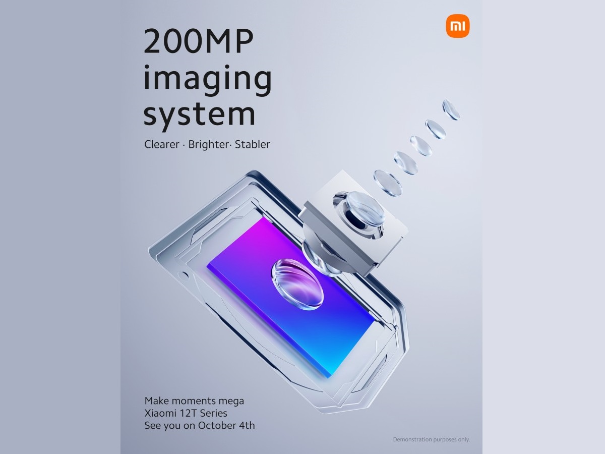 ไลน์อัป Xiaomi 12T จะมีกล้องความละเอียด 200 ล้านพิกเซล