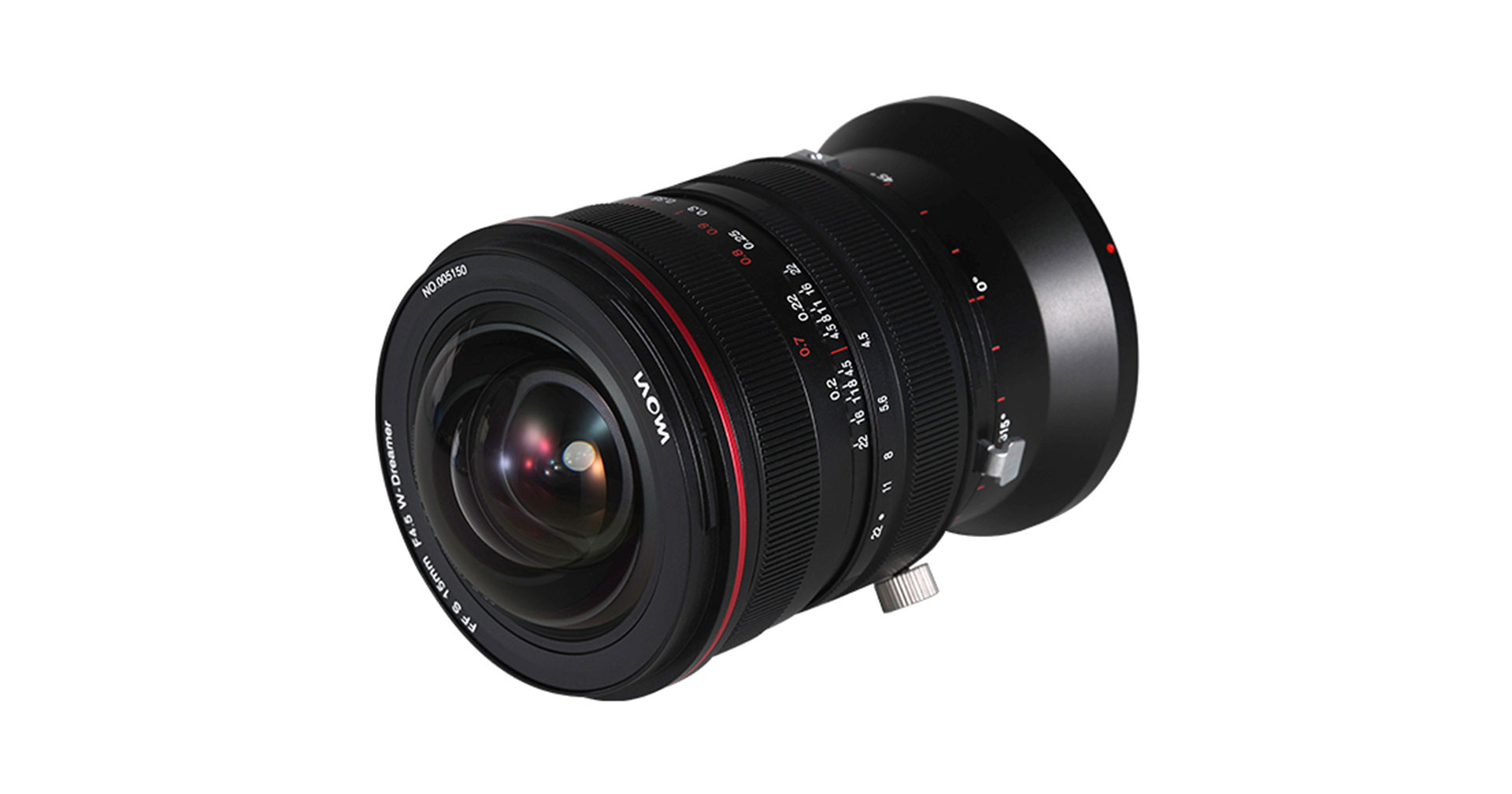 Laowa 15mm F4.5R Zero-D Shift เพิ่มเมาท์ใหม่ สำหรับกล้องมีเดียมฟอร์แมต GFX
