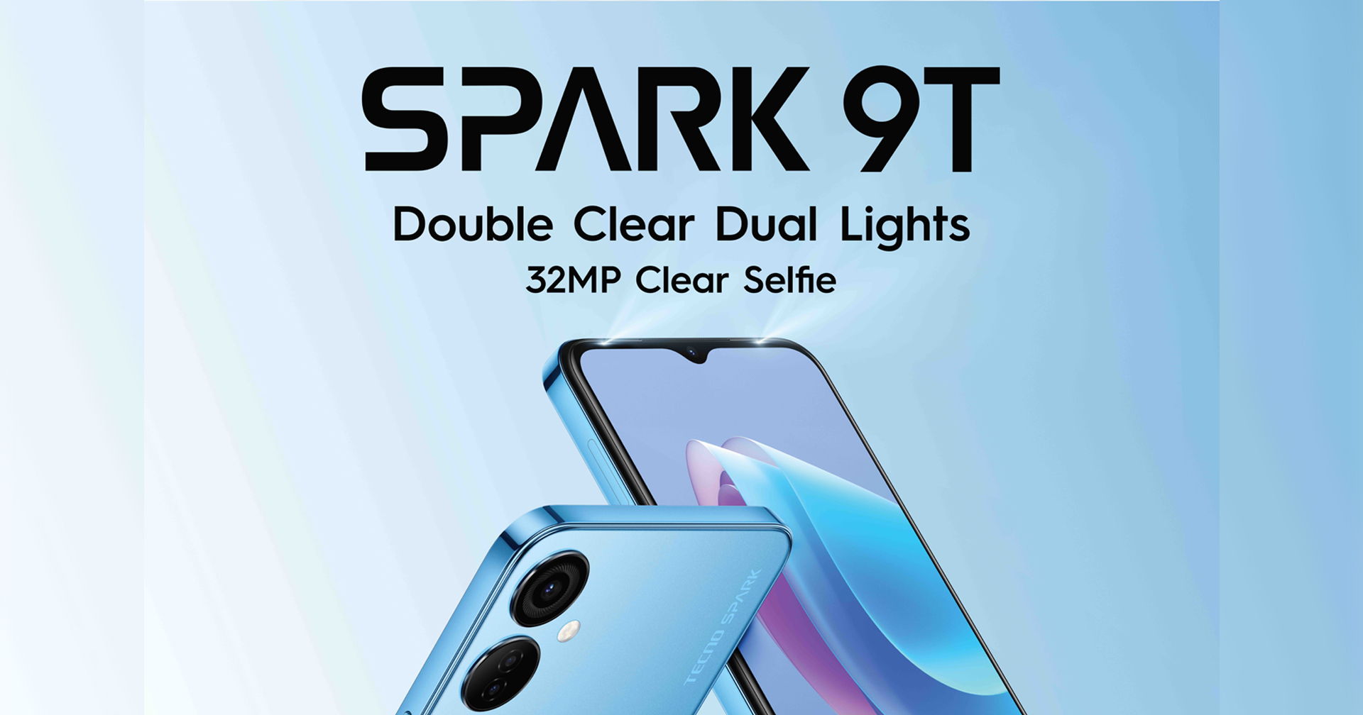 TECNO เปิดตัวสมาร์ตโฟนโฉมใหม่ SPARK 9T นิยามใหม่ของการเซลฟี่ 32 MP พร้อมกับแฟลชคู่