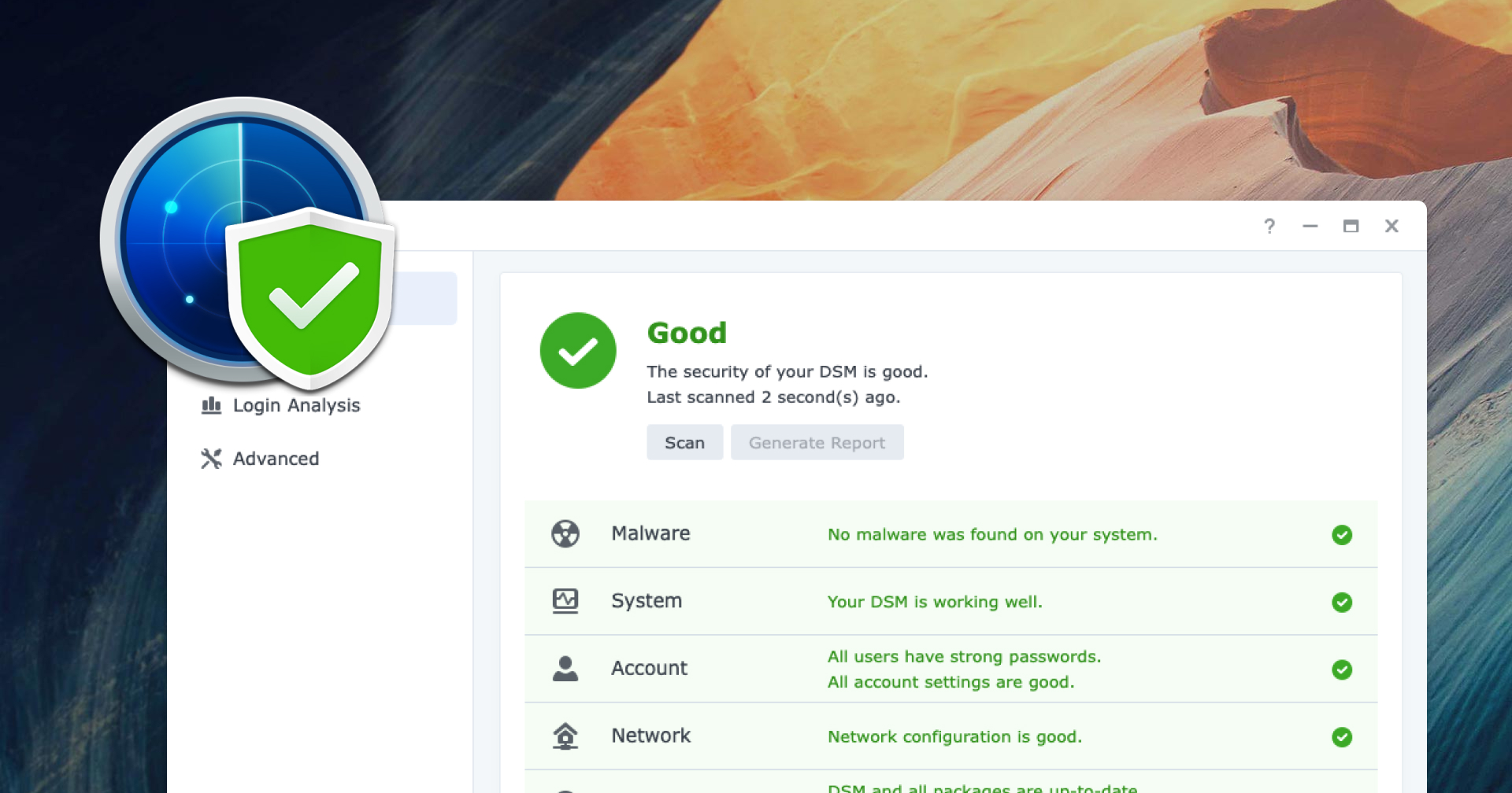 ตรวจสอบความปลอดภัยของ Synology NAS ให้แน่นหนาด้วย Security Advisor