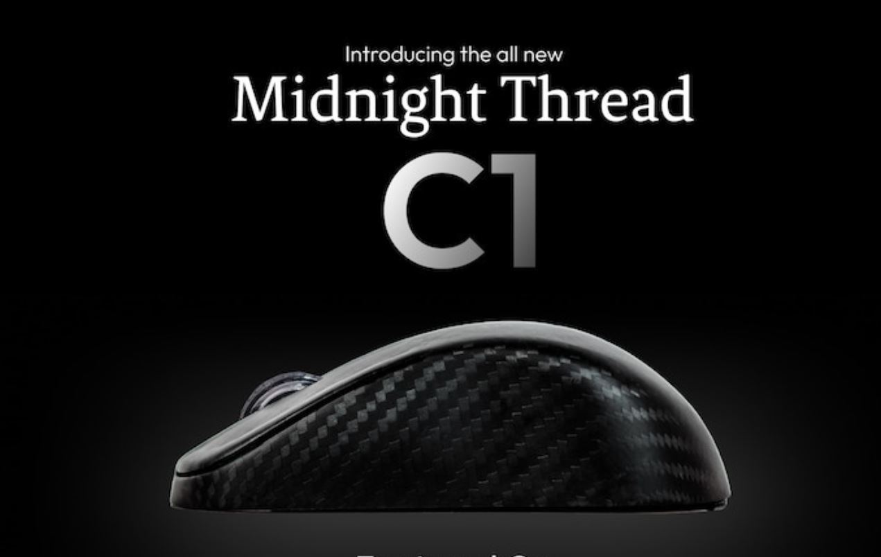 ฝีมือคนไทย! ‘Midnight Thread C1’ เมาส์เกมมิงไร้สายหนึ่งเดียวที่ใช้วัสดุ Carbon Fiber เปิดระดมทุนบน Kickstarter ณ เวลานี้!