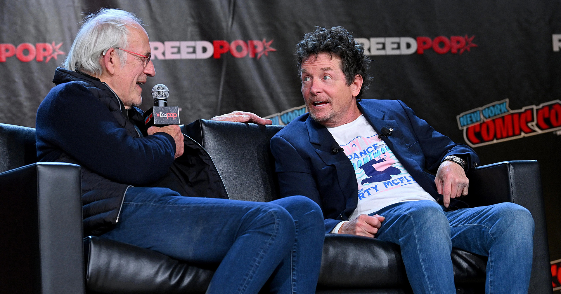 ซีนประทับใจ Michael J. Fox – Christopher Lloyd นักแสดงจาก  ‘Back to the Future’ กลับมาเจอกันอีกครั้ง!