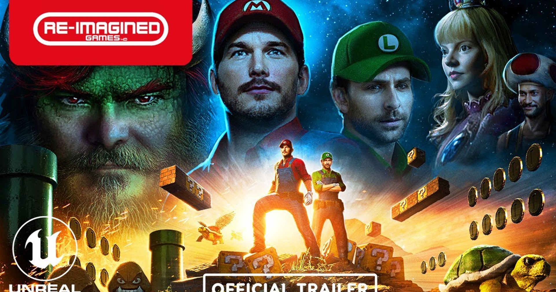 แฟนเกมสร้าง Super Mario ฉบับ Chris Pratt ด้วย Unreal